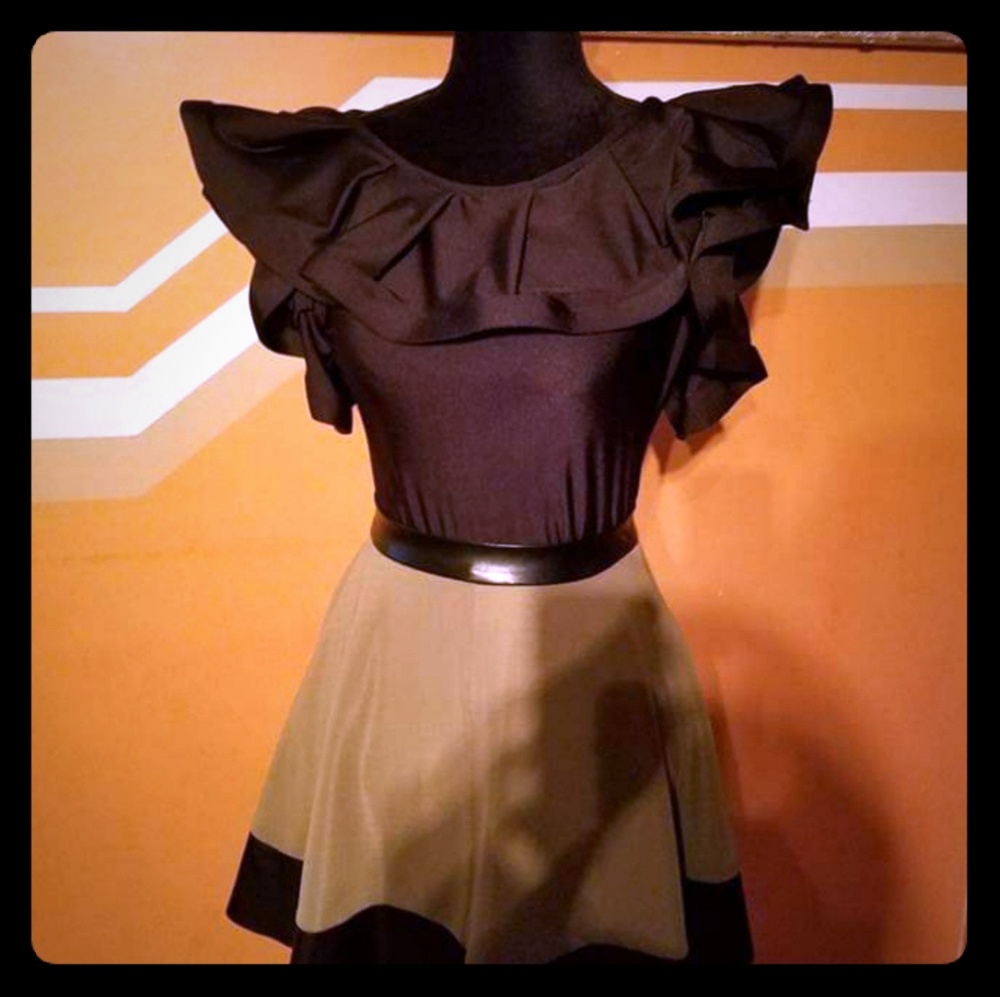 2 Piece Skirt and blouse